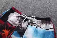 Calça de praia casual masculina, materiais de alta qualidade, material fino, calça quente, várias opções disponíveis - loja online