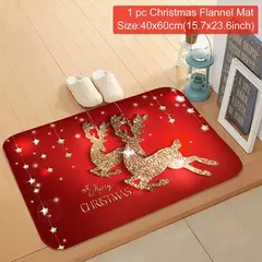 Decorações de Feliz Natal para Casa, Capacho De Alce, Ornamento De Ano Novo, Decoração De Festa De Natal, Natal Noel Rug, Presentes, 2024, 2025 - comprar online