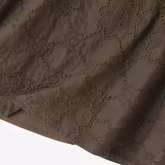 ZANZEA-blusa de renda oca para mulheres, tops de manga curta folhada, túnica chique, tecido texturizado, moda coreana, verão, 2024 na internet