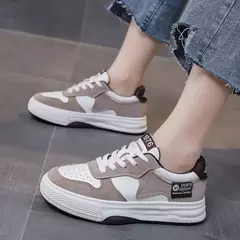 Imagem do Sapatos de skate vulcanizado de cano baixo para mulheres, confortável, casual, rua, casal, moda, novo