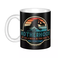 Dinossauro personalizado World Jurassic Park Canecas DIY Horror Movie Ceramic Ch