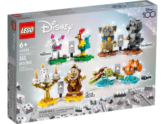 LEGO Blocos de construção 43226 Disney Princess Duo meninos e meninas montam blocos quebra-cabeça brinquedo presente - Wolf Magazine