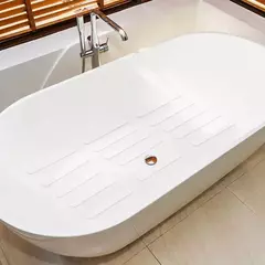 Novo Anti-Slip Tiras Adesivos De Chuveiro Tiras De Segurança De Banho Transparente Antiderrapante Tiras Adesivos para Banheiras Chuveiros Escadas Pisos - Wolf Magazine