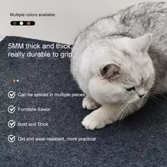 Anti gato risco sofá diy gatos placa de risco sofá proteção patas afiar aparável auto-adesivo tapete gatos placa de risco - Wolf Magazine
