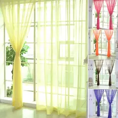 Imagem do Romântico Quarto Gaze Cortina, Sala, Home Decor, Janela Sheer, Voile Cortinas, Janelas Tulle, Cortinas de porta