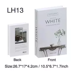Livros falsos de luxo para decoração de casa, acessórios para sala, decoração de moda, suporte, nórdico simples, mesa de café na internet