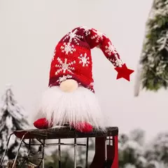 Imagem do Natal gnome boneca sem rosto luz da noite feliz natal decorações para casa ornamento do feriado presente de natal navidad ano novo