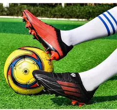 Imagem do FG TF Indoor Soccer Shoes para Homens, Treinamento com Grama, Rápido, Antiderrapante, Chuteiras de Futebol Profissional, Botas, Futebol, Sociedade, Original