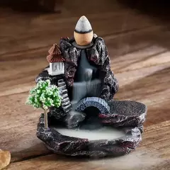 Queimador De Incenso De Refluxo Cachoeira, Ornamento De Aromaterapia, Cones com Cones De Incenso, Decoração Home - loja online