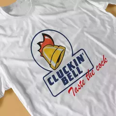 Grande roubo de automóvel gta criativo tshirt para homem cluckin sino san andreas poliéster t camisa personalizar roupas de presente streetwear na internet