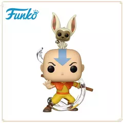 Funko anime avatar brinquedo figuras de ação personagens favoritos das crianças ang com momo bonito boneca modelos presentes de aniversário requintados