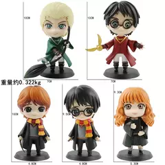 Padrões completos q posket harri potter dumbledore malfoy ron hermione snape hedwig pvc figura de vinil brinquedos boneca presente de natal brinquedo - Wolf Magazine