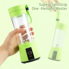 Mini Espremedor Recarregável Portátil, Elétrico, 6 Lâminas, Copo De Suco, Liquidificador De Frutas, Cozinha, Pequeno, Automático, Portátil, Smoothie Food, Casa
