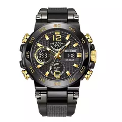 LIGE-Relógio de pulso impermeável LCD Dual Display masculino, relógios esportivos, despertador, militar, quartzo, novo, 50m na internet