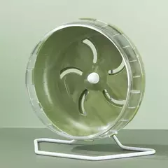 Rodas de exercício de hamster super silenciosas, girador silencioso, rodas de corrida de hamster com suporte ajustável para hamsters gerbils ratos - comprar online