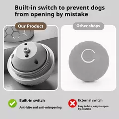 Bola de brinquedo para cachorro inteligente, bola eletrônica interativa para animais de estimação, usb, bola de brinquedo automática com luzes rgb, produto para cachorro e gato