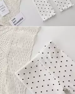 Elegante feminino bebê verão fino chiffon pijama conjunto de 2 peças roupas para casa para crianças bolinhas design ar condicionado roupas - Wolf Magazine