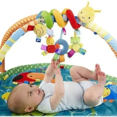 Spiral Chattles Toy para Bebés Meninos e Meninas, Brinquedos Pendurados de Viagem, Atividade, Musical, Berço, Carrinho, Carro, Assento, Bonito - Wolf Magazine