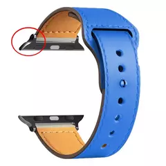 Pulseira de couro para Apple Watch Band, Sport Loop Bracelet, Ultra 2, 49mm, 44mm, 40mm, 38mm, 42mm, iWatch Series 9, 8, 7, 3, 4, 5, 6, SE, 41 milímetros, 45 milímetros - comprar online