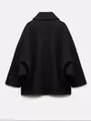 Casaco feminino elegante de peito único, manga comprida, lapela, casacos grossos quentes, outwear de bolso solto, rua alta, feminino, outono, inverno