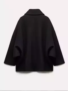 Casaco feminino elegante de peito único, manga comprida, lapela, casacos grossos quentes, outwear de bolso solto, rua alta, feminino, outono, inverno