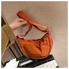 Imagem do Bolsa Crossbody de Nylon Hobos para Mulheres, Bolsas de Ombro Casual Designer, Bolsa de Grande Capacidade Lady Travel Shopper, Bolsas Femininas, 2024