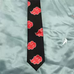 Imagem do Anime ninja naruto akatsuki uchiha itachi cosplay traje adulto unisex gravata estudante halloween prop acessórios presente de natal