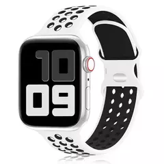 Bracelete Sport para Apple Watch, Bracelete de Silicone, iWatch Series 9, 8, SE, 7, 3, Ultra 2, 49mm, 40mm, 41mm, 42mm, 44mm