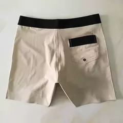 Imagem do Calções de Bermuda Impermeável Masculina, Top Profissional, Cola Laser, Strech 4 Vias, Boardshorts, Secagem Rápida, Praia, Surf, Ginásio, Calças Fitness, Marca