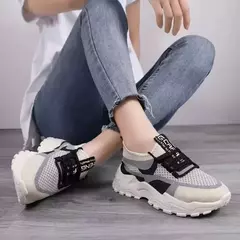 2025 tênis feminino plataforma sapatos planos mulher sapatos verdes formadores casuais senhoras tênis grossos sapatos femininos - loja online