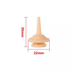 Mamilo de mamadeira com mamilo de silicone, recém-nascido, cachorro, gato, hamster, coelhos, gatinhos, filhotes, chupeta