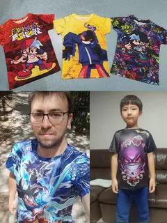 Super-herói Spiderman T-shirt para homens e crianças, roupas infantis, Avengers Tees para meninos, camiseta infantil, 3, 4, 5, 6, 7, 8-14 Ys - loja online