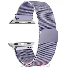 Pulseira Milanese para Apple Watch, Banda Respirável de Metal para iWatch, Homens e Mulheres, 9, 8, 7, 41mm, 45mm, Ultra 2, 49mm, 6543SE, 44mm, 40 milímetros, 42 milímetros na internet
