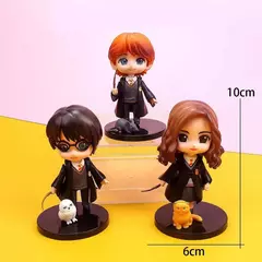 Imagem do Padrões completos q posket harri potter dumbledore malfoy ron hermione snape hedwig pvc figura de vinil brinquedos boneca presente de natal brinquedo