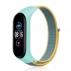 Correia de nylon para Xiaomi Mi Band, pulseira esportiva confortável, pulseira para Mi Band 7, 6, 5, 4, 3 - loja online