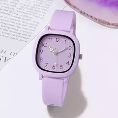 Relógio de Pulso Quartzo de Silicone feminino, Pulseira Casual, Relógio Simplicidade, Marca Original, Presente para Senhoras, Nova Moda - Wolf Magazine
