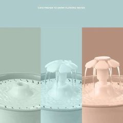 Imagem do Distribuidor de água potável para animais de estimação, 2,4l, filtros de carvão ativado, led, recipiente alimentador automático, interface usb