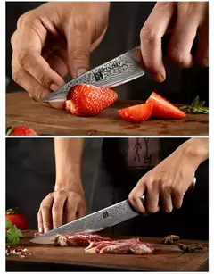 XINZUO-Damascus Steel Kitchen Knife, 67 Camadas, Chef Slicing Utility Paring Kni - Wolf Magazine