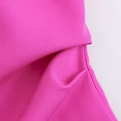 TRAF-Blusa sem mangas sem alças para mulheres, tops femininos, zíper traseiro, roupas de rua, tanque chique, moda verão, nova - loja online