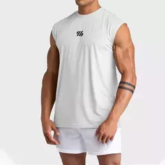 Imagem do Colete de ginástica sem mangas para musculação masculino, regata esportiva, malha de secagem rápida, top de corrida fitness, roupas masculinas, novo, verão, 2022