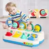 Atividade interativa Pop Up Toy para bebês, Child and Effect Toy, Jogos de desenvolvimento, Montessori, Educational Learning Toys