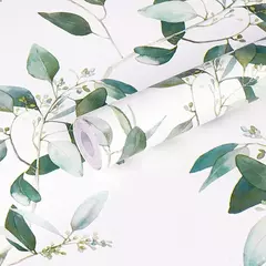 Peel and Stick Flower Wallpaper, rolo auto-adesivo, impermeável, papel de contato removível, cinza floral, móveis, mesa, renovar decoração na internet
