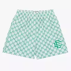 Edalson-shorts estampados florais clássicos para homens, shorts básicos de malha para academia, basquete, praia, novo design de verão - comprar online