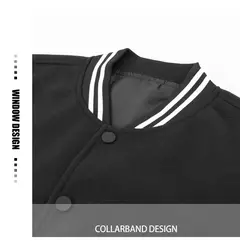 Patches masculinos jaqueta bomber bloco de cores varsity beisebol outerwear casual solto primavera e outono confortável casacos unissex 24h enviado - loja online