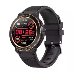 MELANDA-Sport Smart Watch para Mulheres, Chamada Bluetooth, IP68 Impermeável, Rastreador De Fitness, Monitoramento De Saúde, IOS, Android, MK60