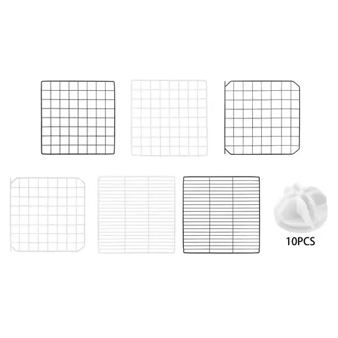 Painel portátil para cercadinho de animais de estimação, faça você mesmo, gaiola, cerca de ferro para hamster, acampamento, coelho pequeno