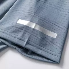 CHRLCK-Camiseta masculina de corrida, seda gelo, top fino, secagem rápida, mang - comprar online