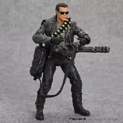 NECA Terminator 2: Dia do Julgamento T-800 Arnold Schwarzenegger Figura de ação em PVC brinquedo modelo colecionável 7 "18 cm - comprar online