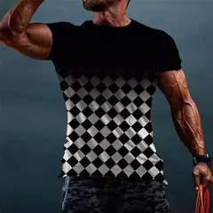 Camuflagem masculina de manga curta, camiseta com proteção UV, vestuário de pesca, vestuário de pesca, 2024