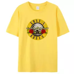 T-shirt de algodão estampado, banda de hard rock, Te Hip Hop, roupa de música masculina e feminina, verão 2022